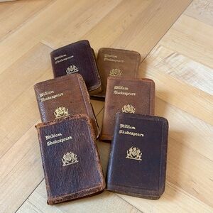Vintage William Shakespeare books